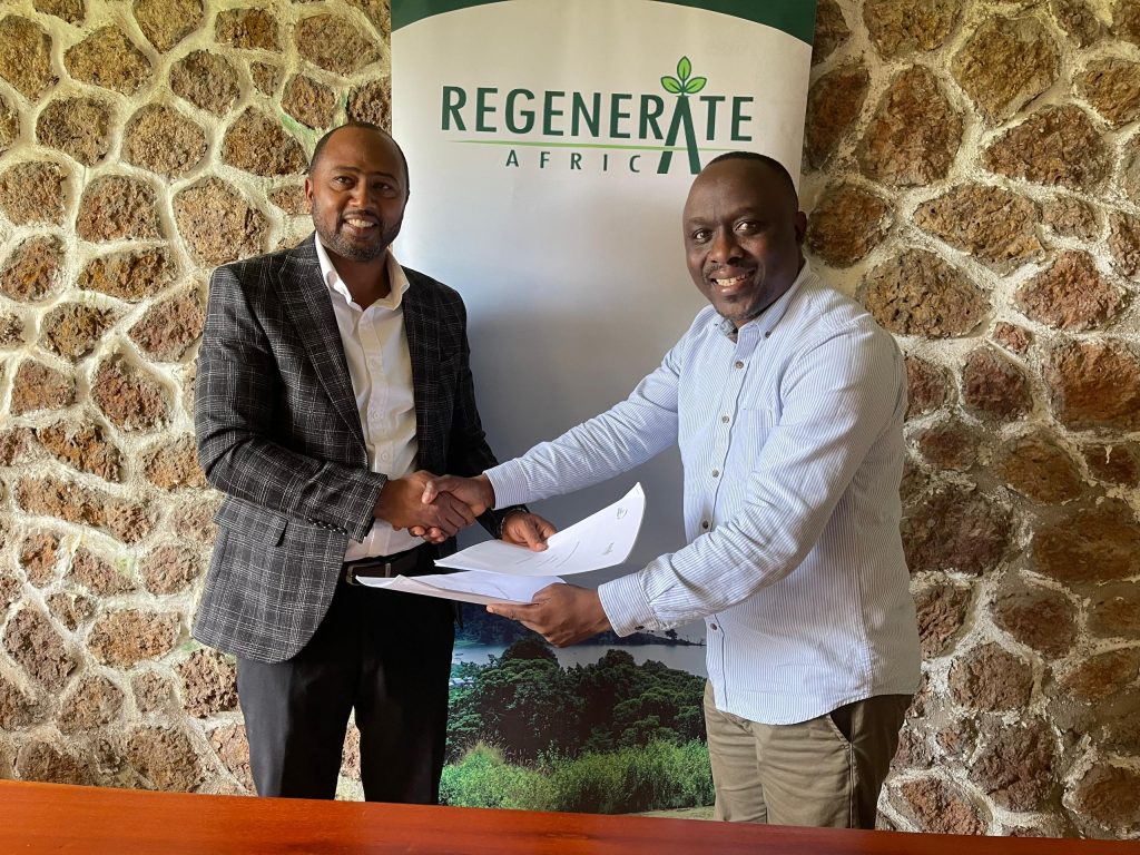 Regenerate Africa signs MOU with CorpsAfrica/Uganda